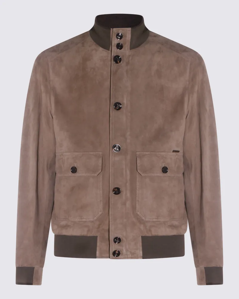 MOORER Men's Jackets Visone _pa Beige