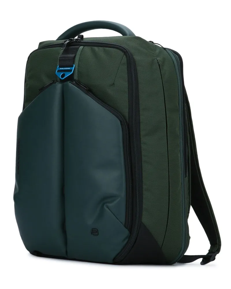 Piquadro Unisex Zaino Porta Pc 15,6 Espandibile 3 Comparti T Ve Zaini Bag Green