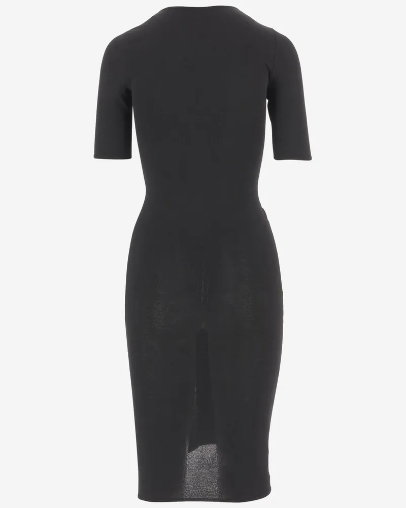 Valentino Garavani Women's Dress With Bow, Viscose — Black Black