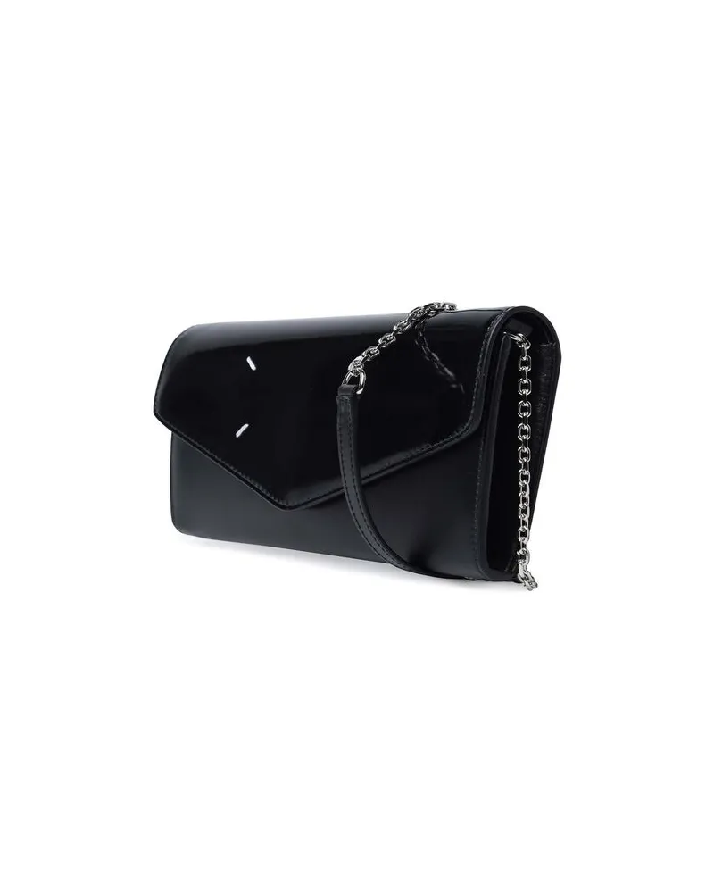 Maison Margiela Women's Black Calfskin Wallet Black