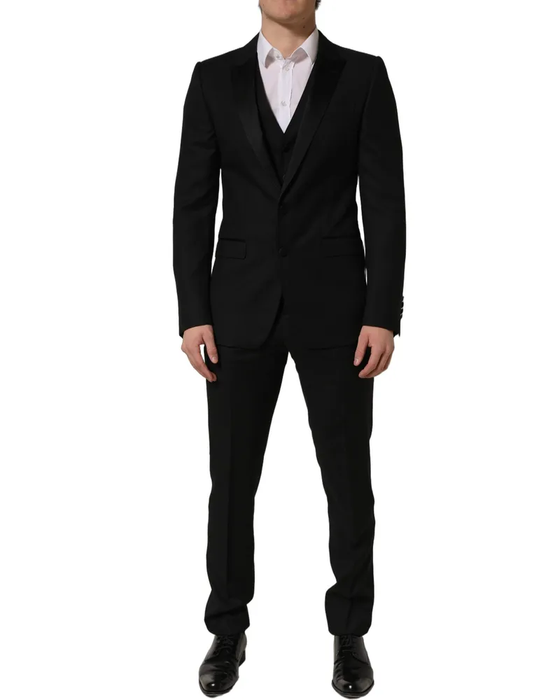 Dolce & Gabbana Martini Pant Suit — Black Black
