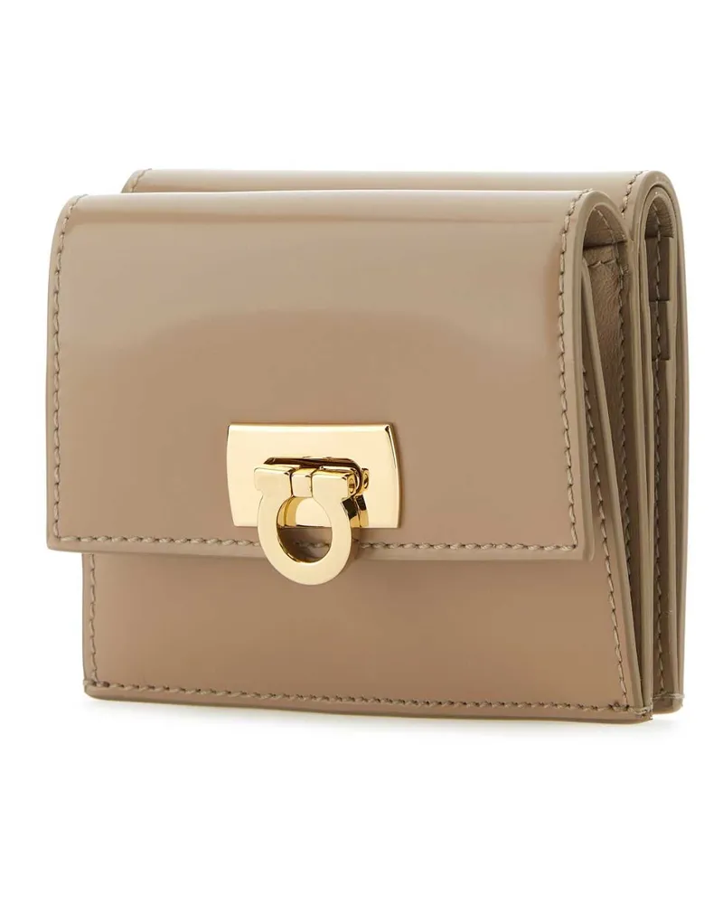 Ferragamo 220434763020 Beige Portafogli Wallet Beige