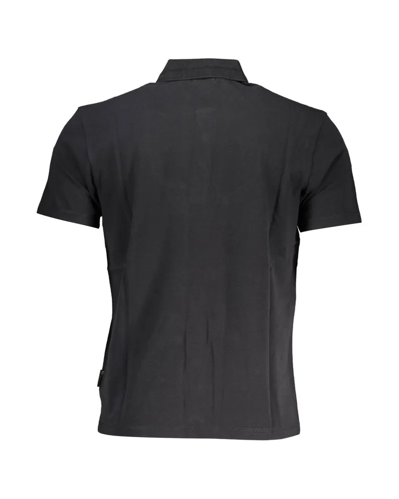 Napapijri Cotton Polo Shirt — Black Black