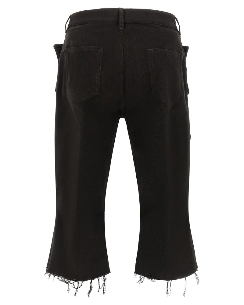 Rick Owens Cargo Shorts — Black Black