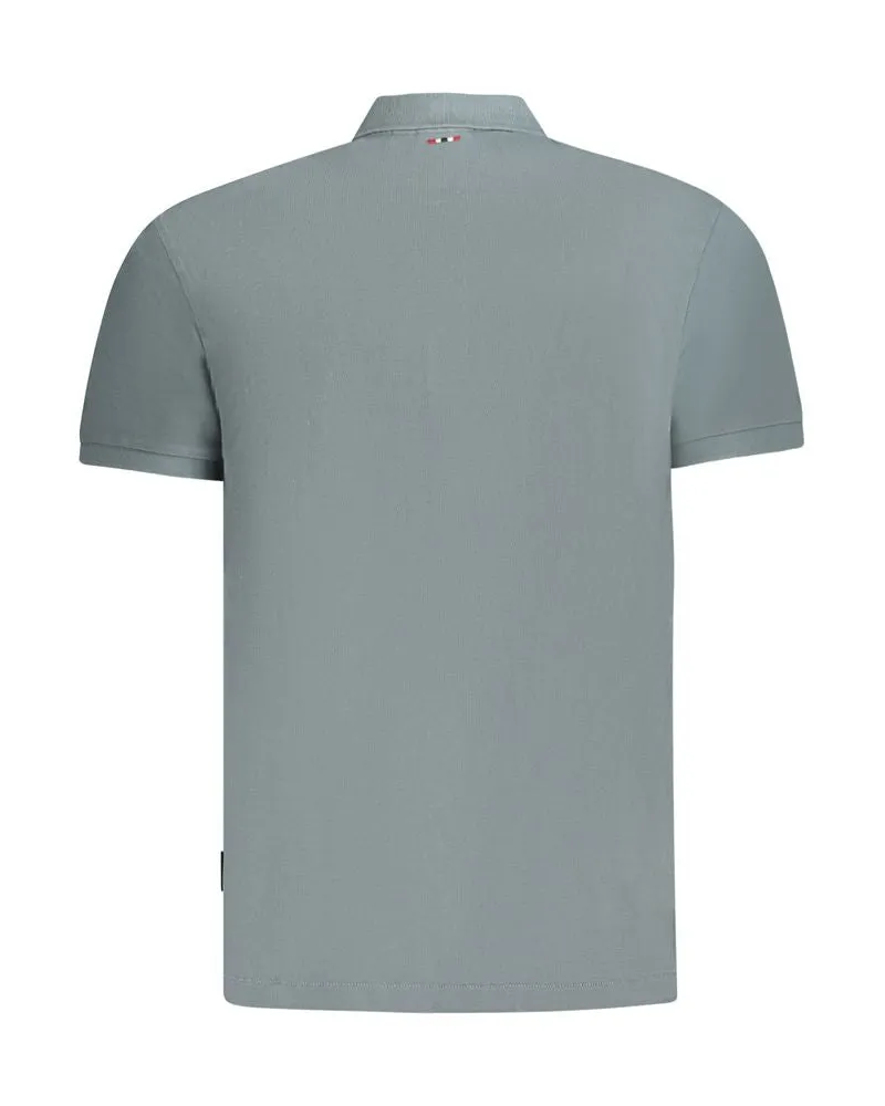 Napapijri Cotton Polo — Gray Gray