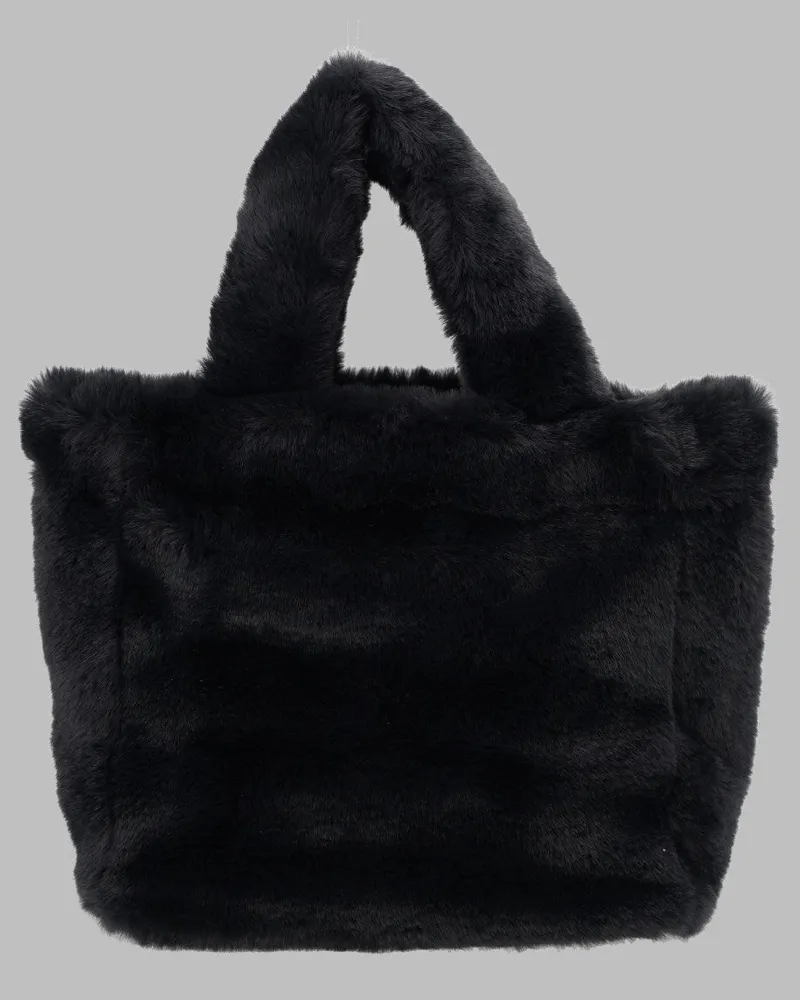 Herno Tote Bag — Black Black