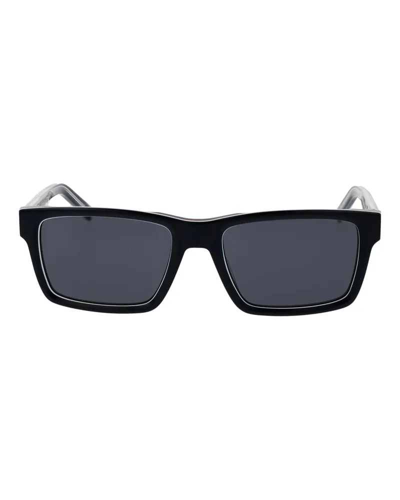 Tommy Hilfiger TO-1067530 Acetate Rectangle Sunglasses — Blue Blue