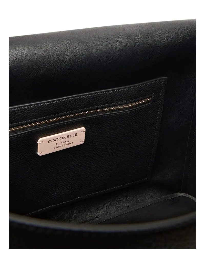 Coccinelle Women's Shopper Bag Black Cowhide - Shopper-Bags Black
