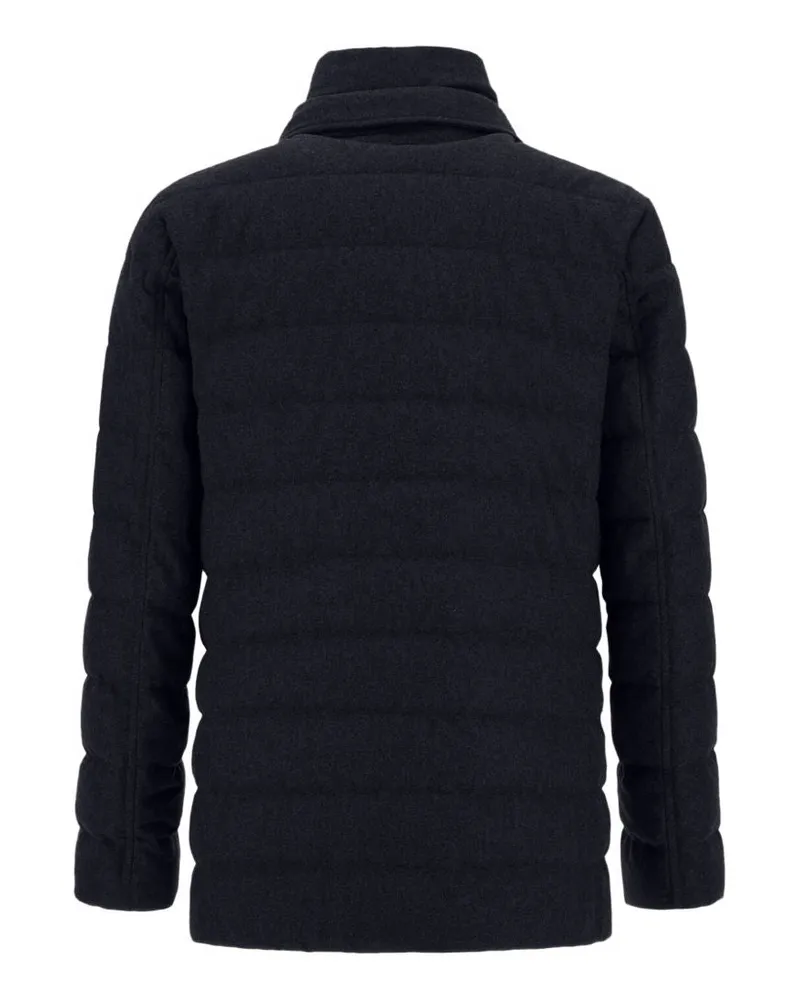 Herno Nylon Down Jacket — Black Black
