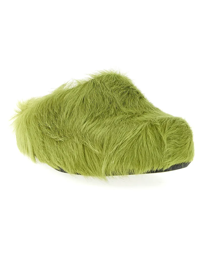 Marni Fussbett Sabot — Lime Green Lime