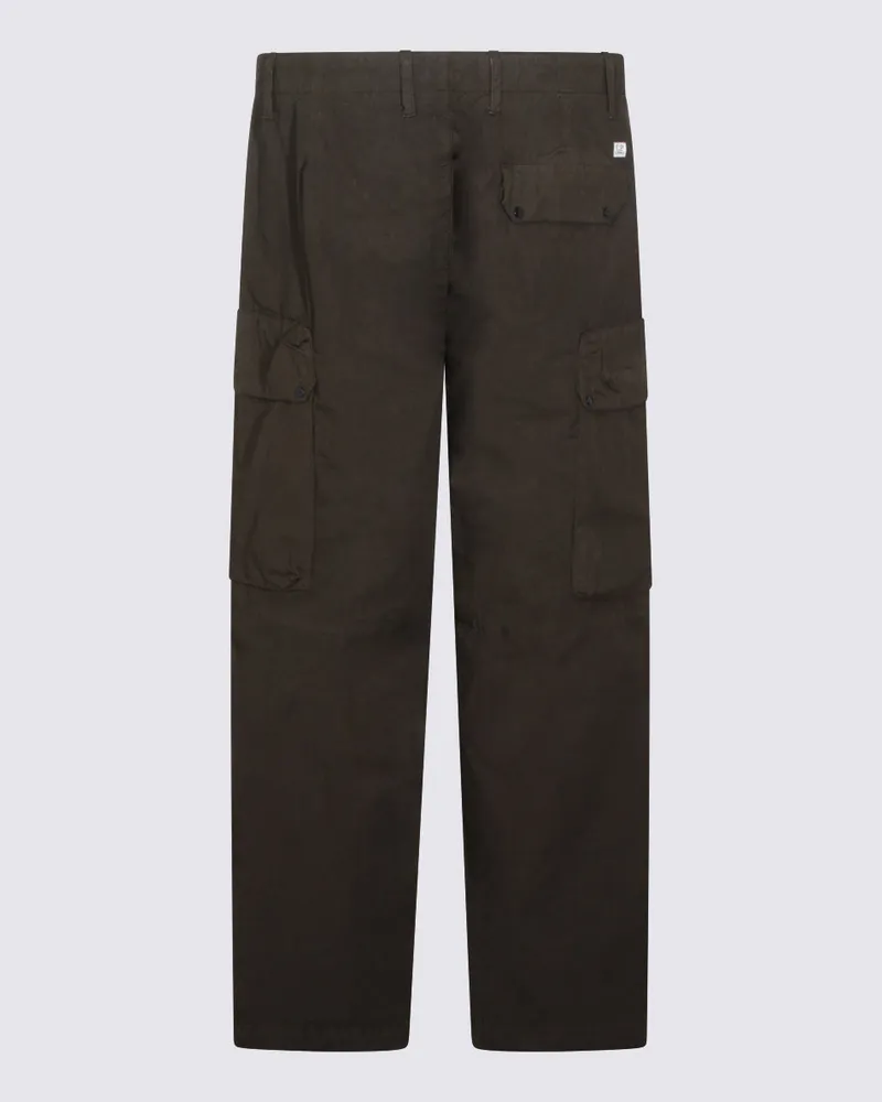C.P. Company Men's Trousers Ivy Green _100 % Co Green