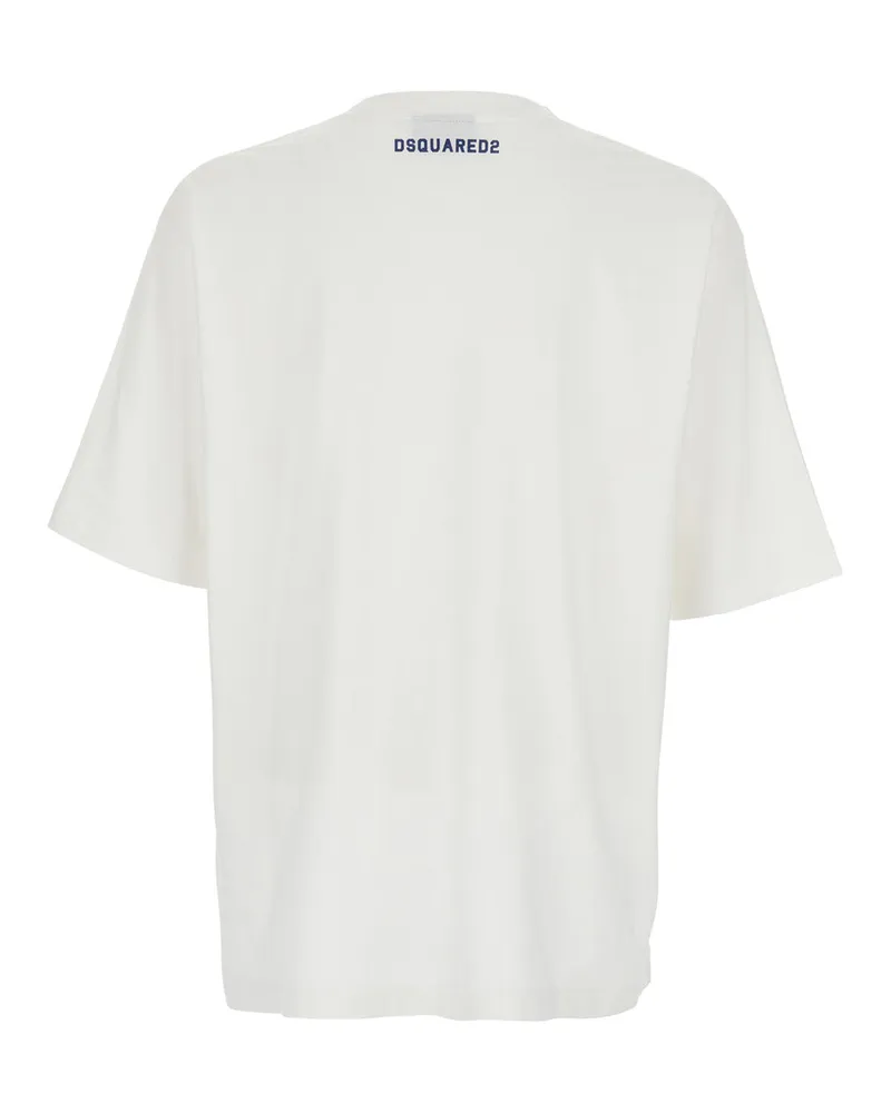 Dsquared2 Logo Print T-Shirt — White White