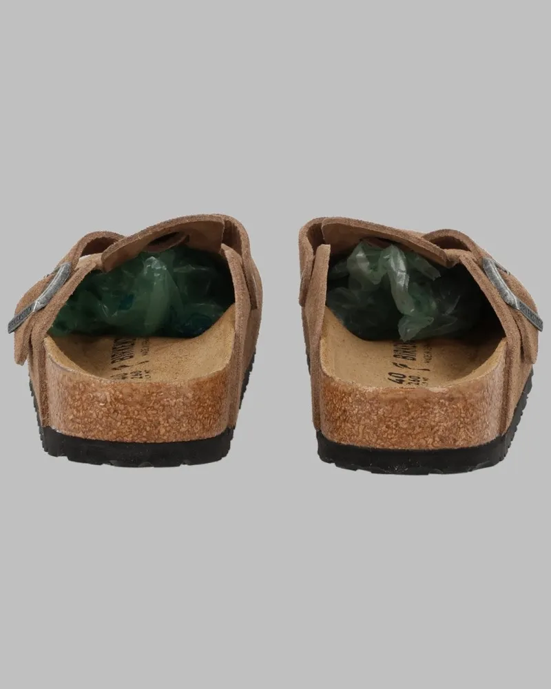 Birkenstock Boston Clogs — Brown Brown