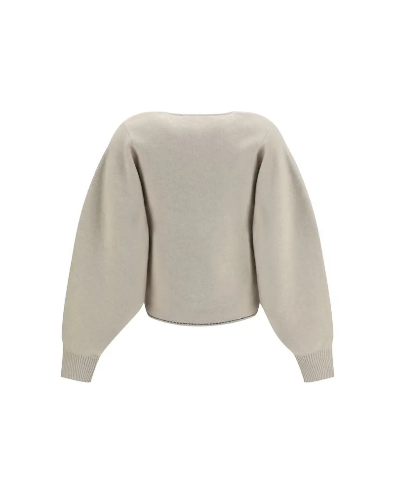 Jacquemus Cardigan — Beige Beige