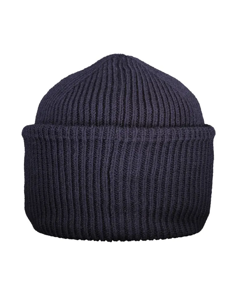 Napapijri NA-48532 Wool-Blend Beanie — Navy Navy