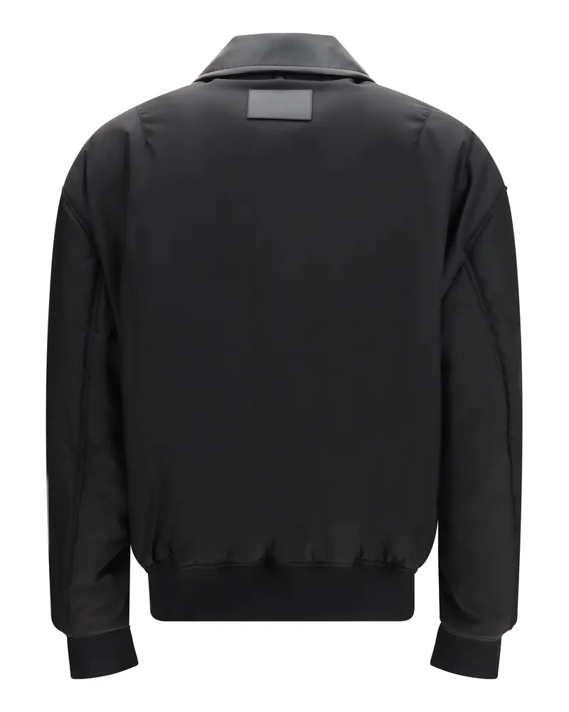 Balenciaga Cocoon Bomber Jacket — Black Black