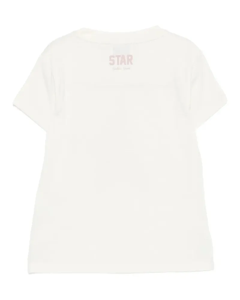 Golden Goose Kids' Crew-Neck T-Shirt Ss26 Ch Off-white