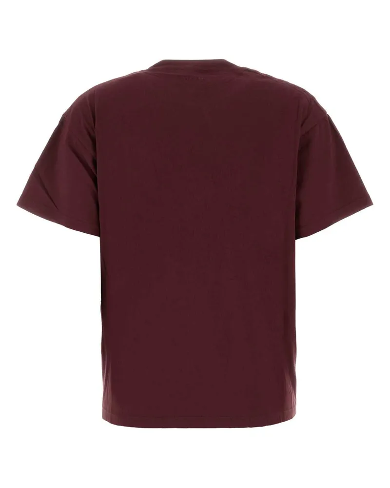 Anine Bing The Cade T-Shirt — Burgundy Burgundy