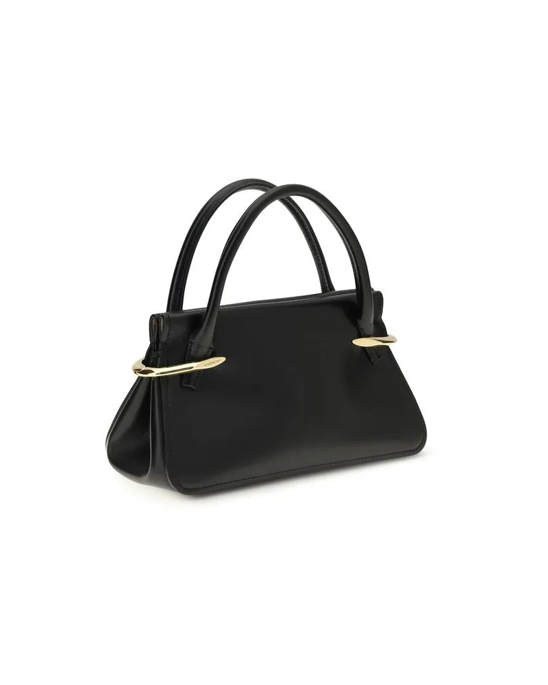 Givenchy Women's Black Calf Leather Bos Taurus Handbag Bag Black