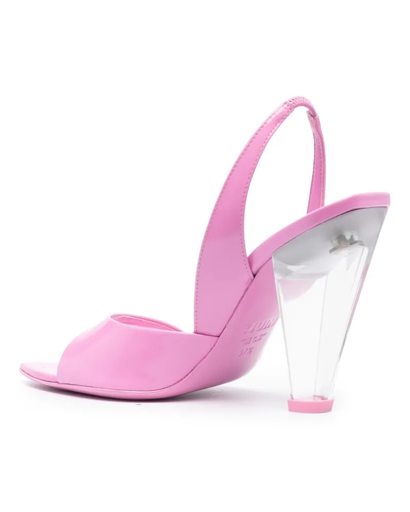 3JUIN Heel Sandal — Pink Pink