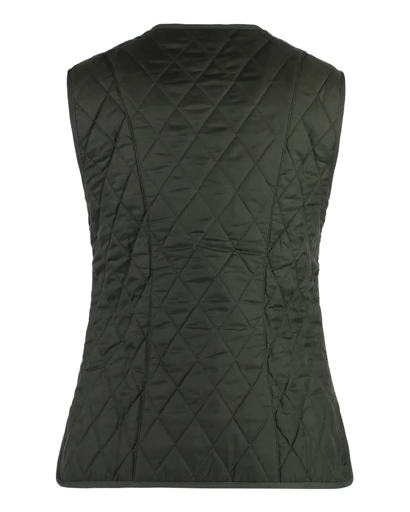 Barbour Women's Padded Bodywarmer Betty Liner Dark Olive Polyamide Waistcoats & Gilets Green
