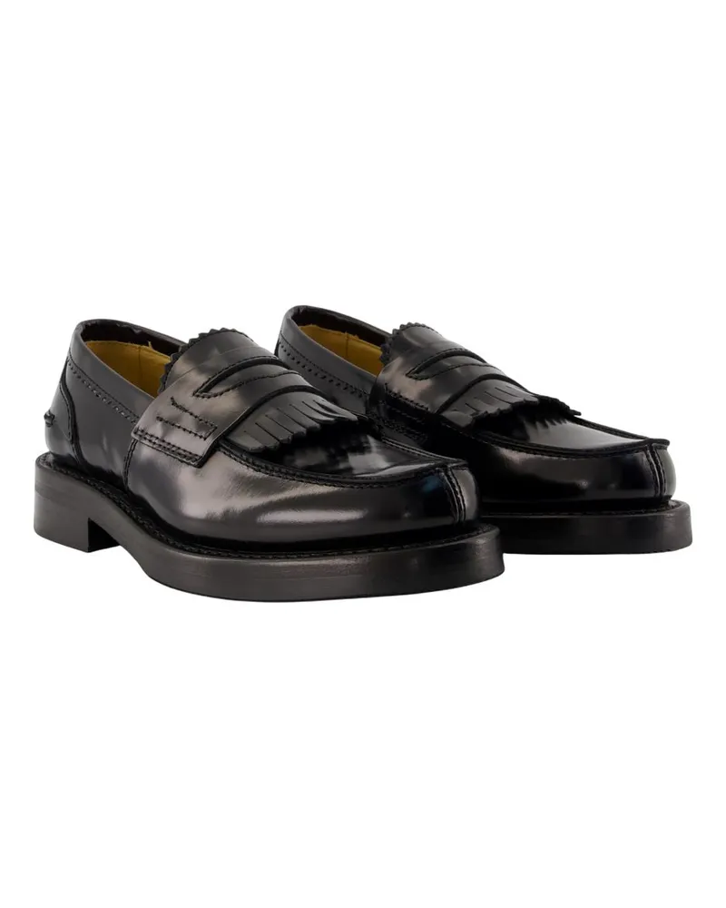 Our Legacy Unisex Loafer -  Leather Black Calfskin Shoes Flat-Shoes Black