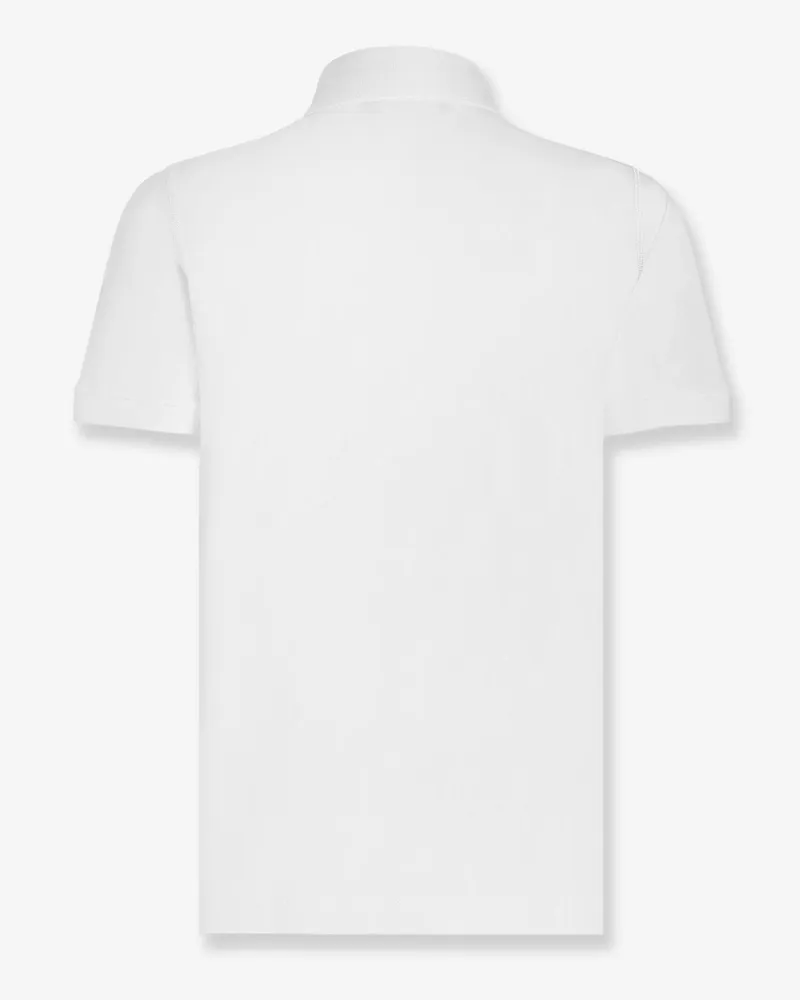 Dolce & Gabbana Men's Cotton Polo Shirt White T-shirts And Polos White