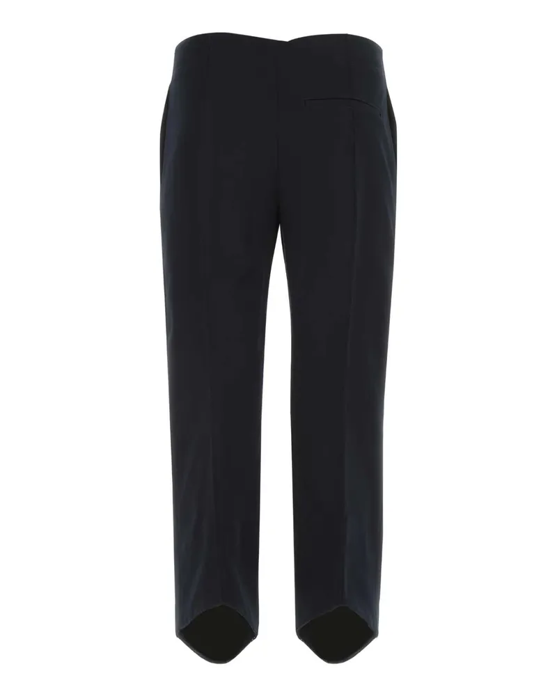 Bottega Veneta 708514v0bt0 4020 Exterior: Cotton Pantaloni Trousers Black