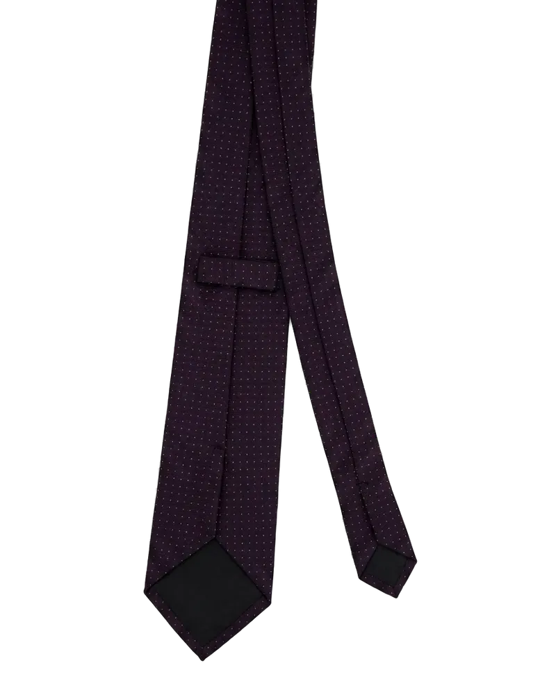 Givenchy Men's Purple Silk Tie Purple