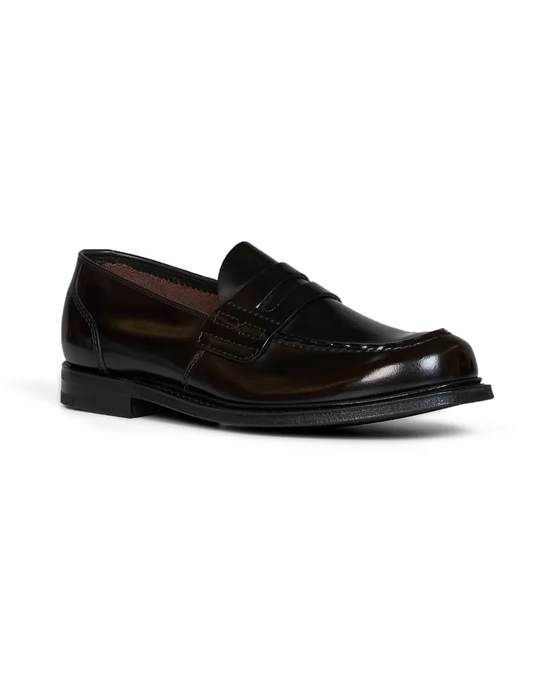 Church's Men's Loafers Farsley R 2.0 Ebony Leather Brown Brown