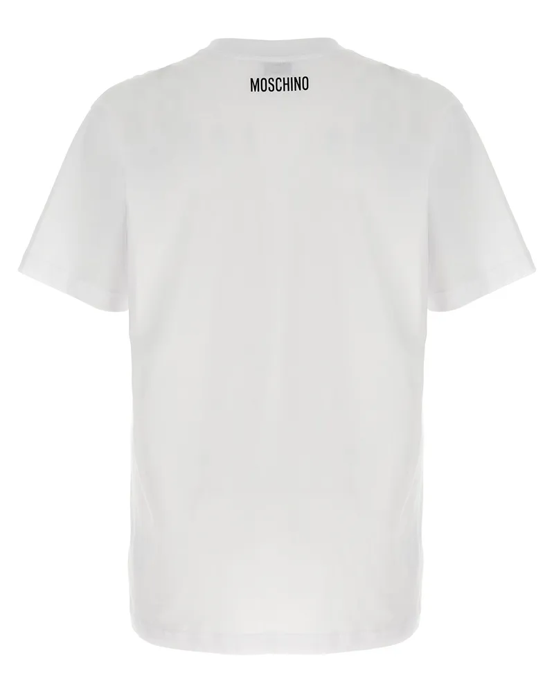 Moschino Men's White Cotton T-Shirt White
