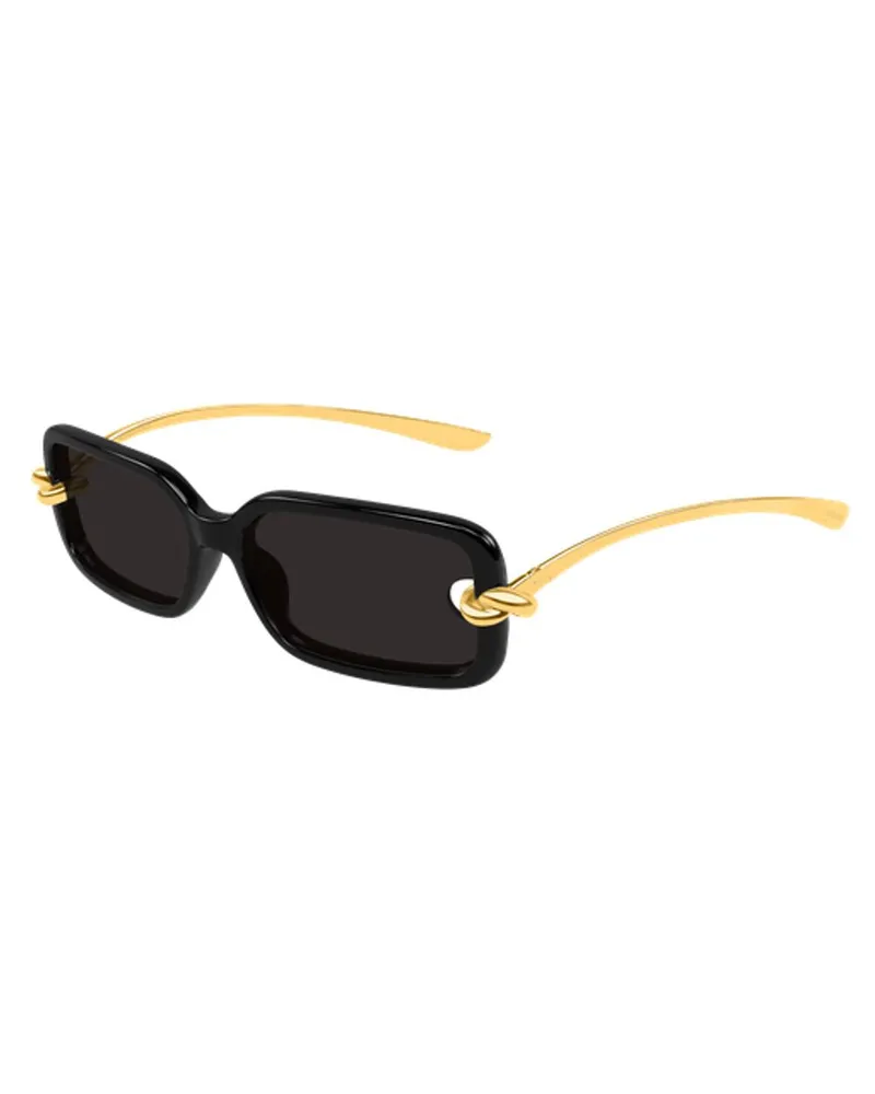 Bottega Veneta BV1439S Sunglasses — Black Black