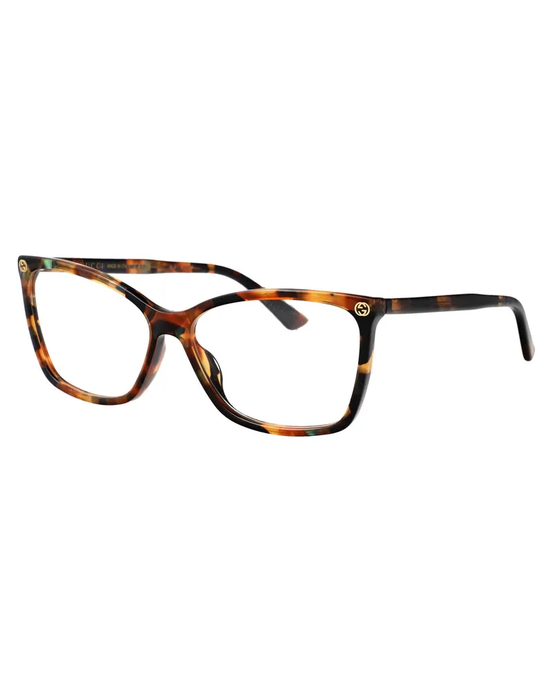Gucci Women's Sunglasses Gg0025o Havana Acetate Glasses & Frames Havana