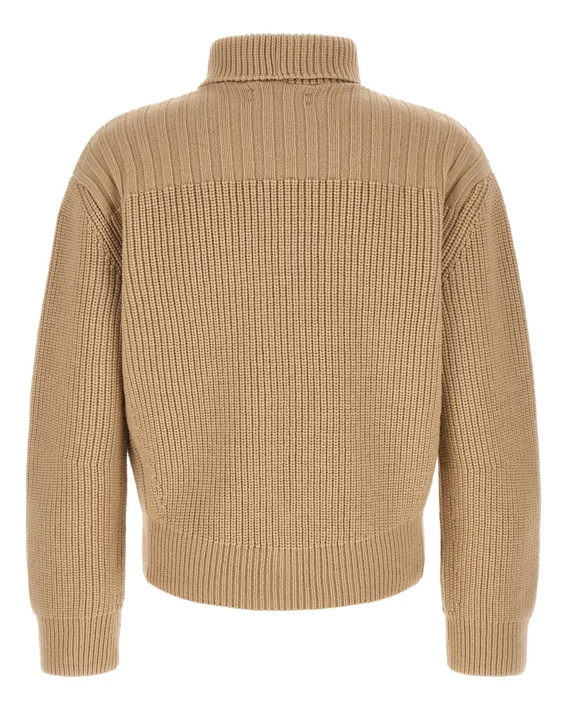 Dries van Noten Marino Cardigan — Beige Beige