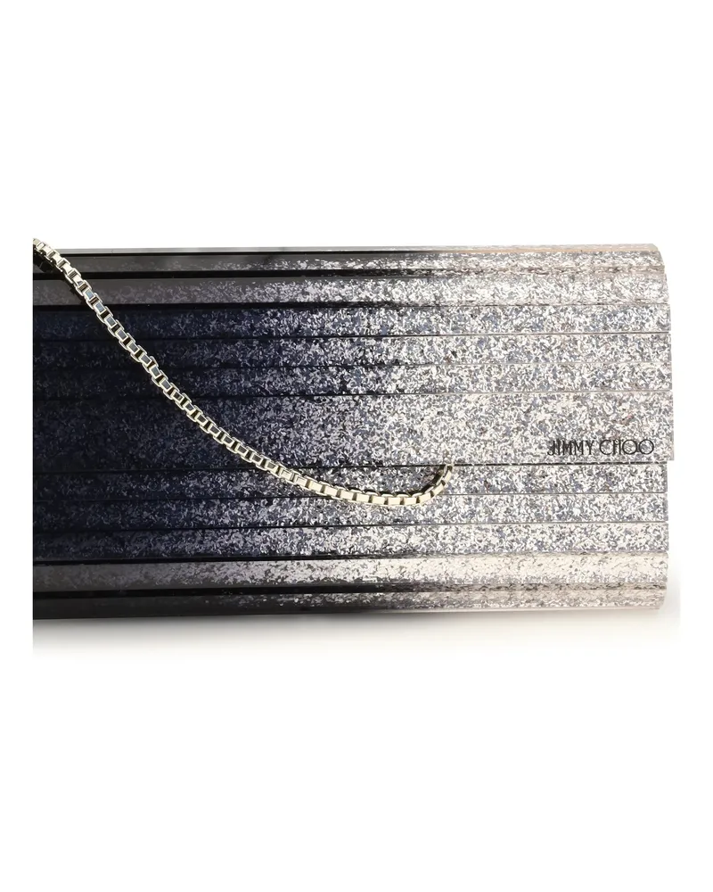 Jimmy Choo Women's Clutch Sweetie Mother-Of-Pearl Black-Champagne Bags Black/champagne Black