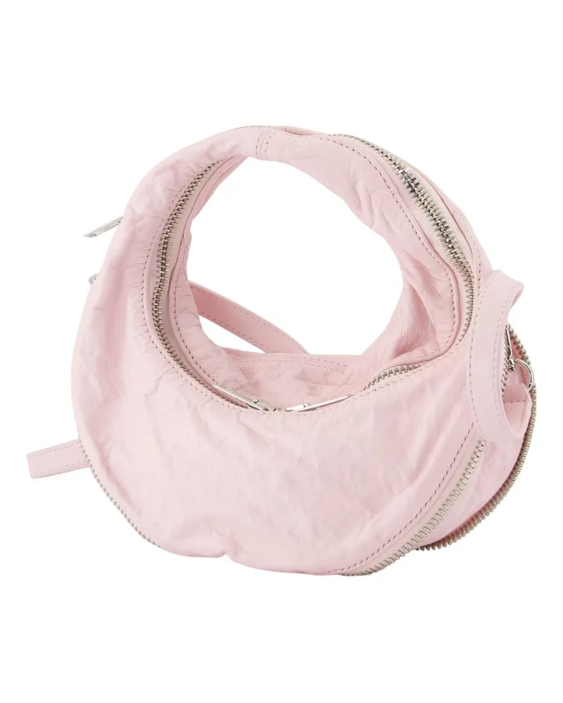Alexander Wang Women's Twyst Mini Crossbody -  Leather Pink Calfskin Bags Crossbodies Pink