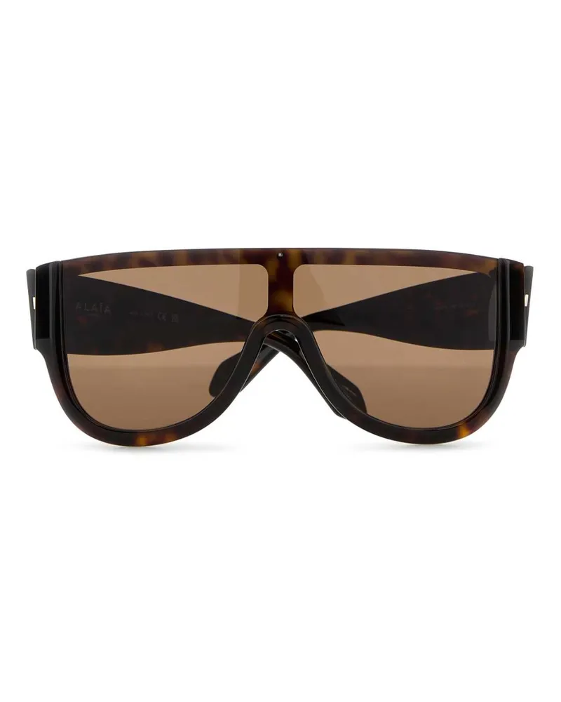 Alaïa Alaia BEST Tortoiseshell Acetate Sunglasses — Brown Brown