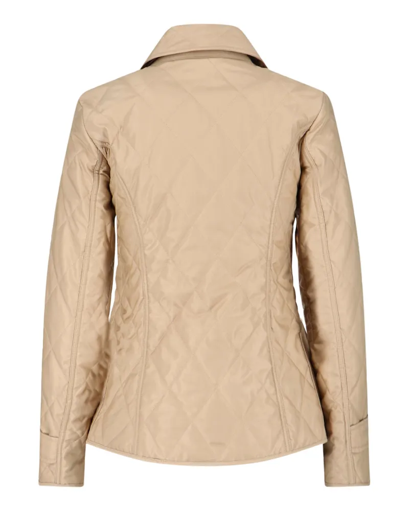 Burberry Women's Jackets Beige Polyester Beige