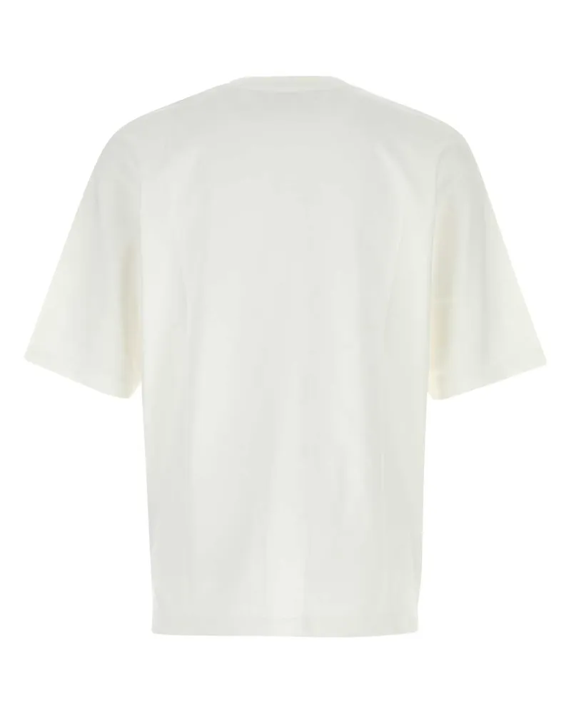 Dsquared2 Men Logo-Printed Cotton T-Shirt White White