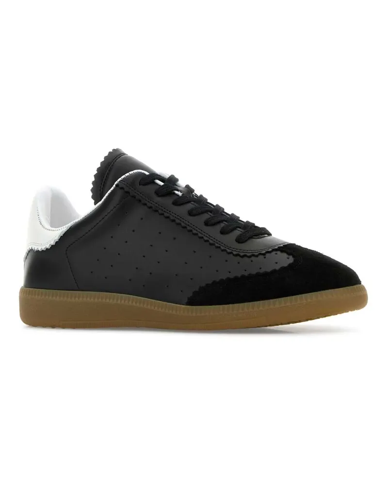 Isabel Marant Women's Black Leather Bryce Sneakers Black