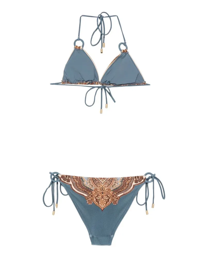 Zimmermann Mahon Bikini — Blue Blue