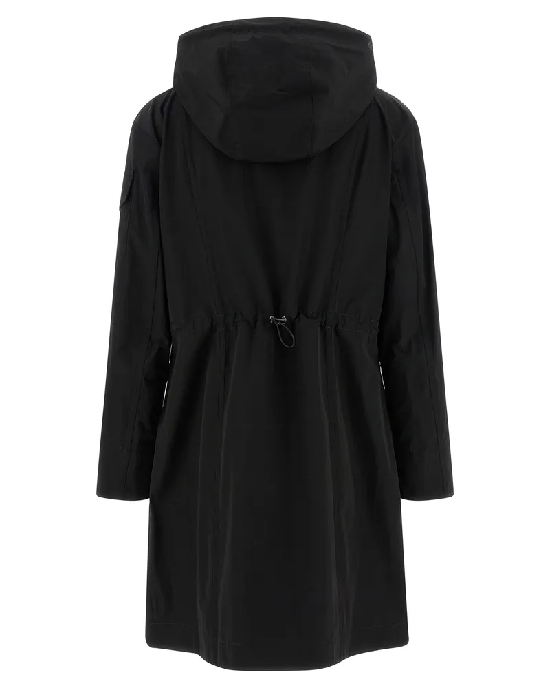 Moncler Women's Black Polyester Parka Clothing Black