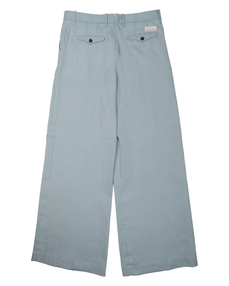 nine:inthe:morning Karen Trousers — Blue Blue