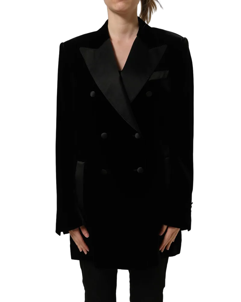 Dolce & Gabbana Women Red Leopard Nylon Full Zip Panelled Jacket Black Clothing Black
