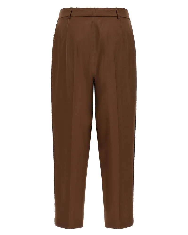 Gianluca Capannolo Trousers — Brown Brown