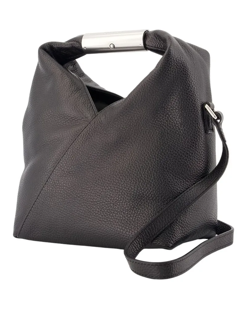 Maison Margiela Women's Japanese Small Purse -  Leather Black Calfskin Bags Handbags-Purses Black