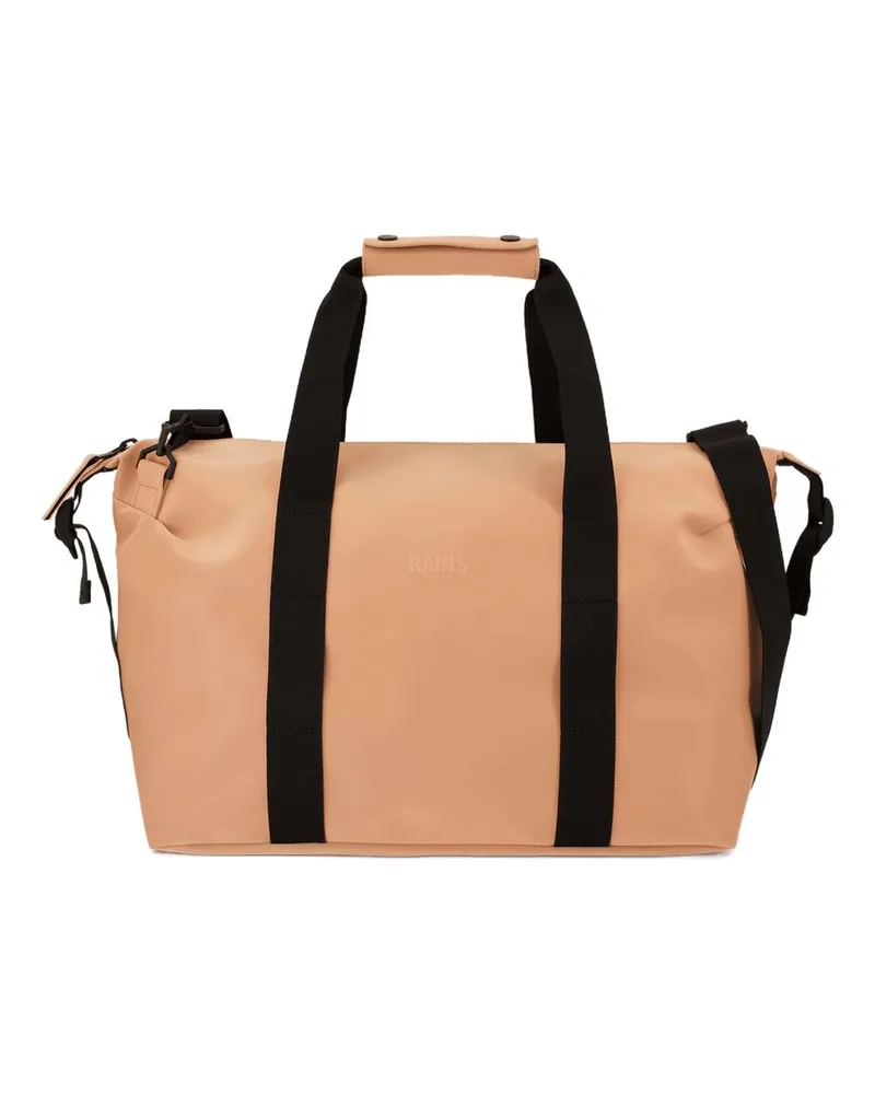 RAINS Unisex Hilo Small W3 Travel Bag -  Synthetic Coral Orange Travel-Bags Orange