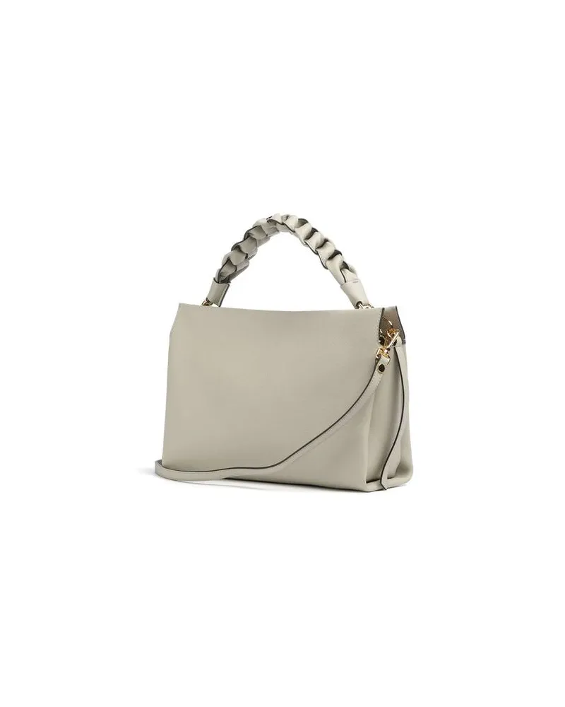 Coccinelle Women's Hobo Bag Eucalyptus-Mud Double Grainy Leather - Handbags Eucalyptus/mud Green