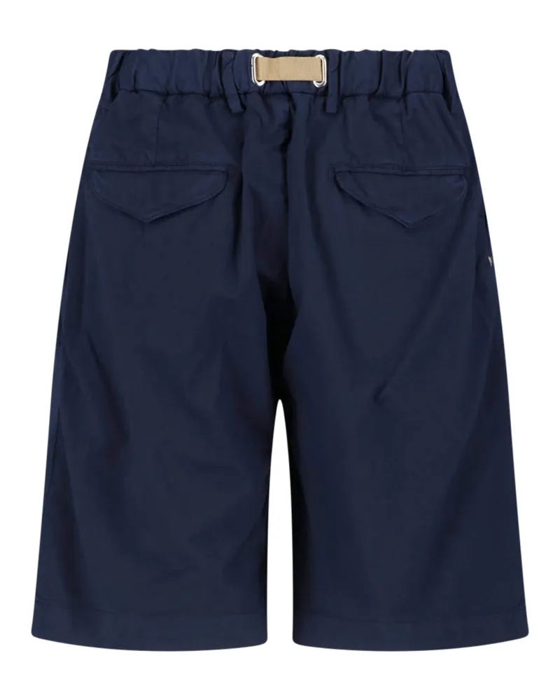 PLAN C Men's Trousers Blue Cotton ; Elastane Navy