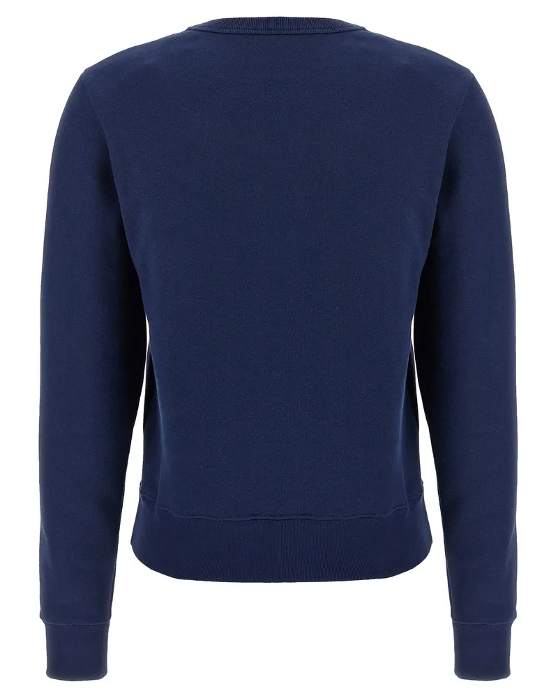 Valentino Garavani Embroidered Dog Sweatshirt — Navy Navy